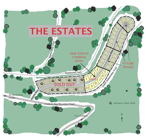 Hudson Bay Mountain Trail Map Hudson Bay Mountain Village :: Master Plan